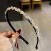 Pearl Headbands for Women Party Hair Accessories Super Fairy Beaded Hairband for Bride Wedding Hair Jewelry Bridesmaid Hair Hoop