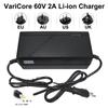 VariCore 60V 2A Li-ion Battery Charger 16S 67.2V Li-ion Battery Pack Charger Smart Power-off With Fan AC 100-240V