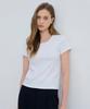 MIND BRIDGE WOMEN [On][W] U-Neck Slim Fit Daily Short Sleeve T-Shirt - 3 Colors