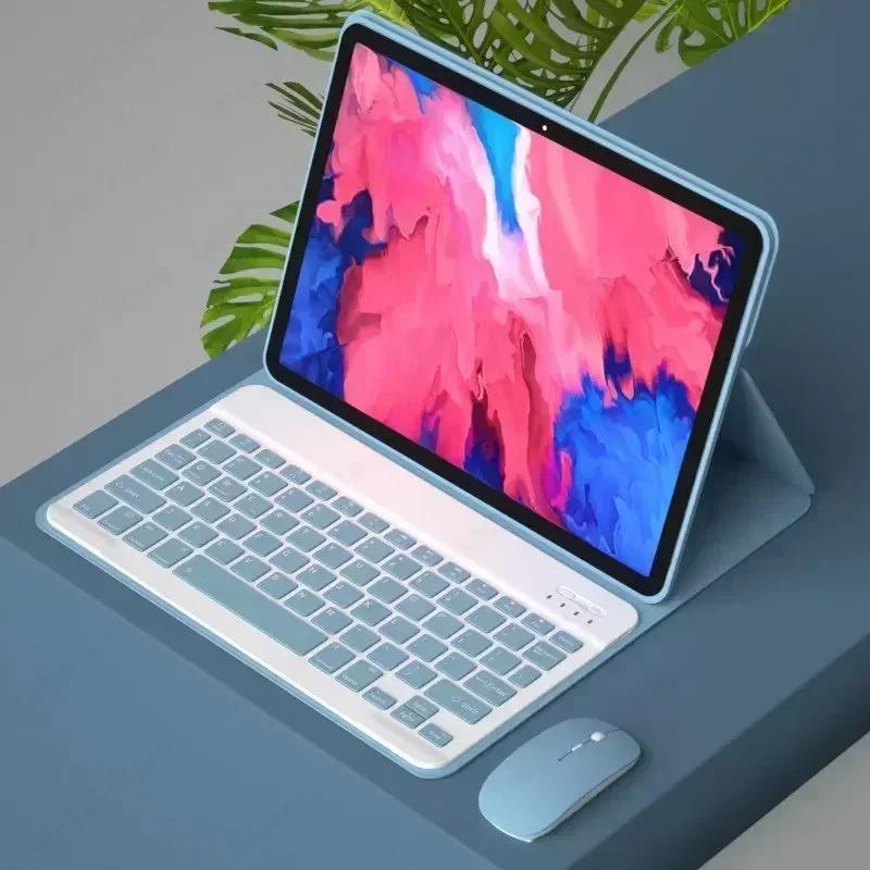 Keyboard Case for Honor Pad X8a 11 inch Cases with Keyboard and Mouse Detachable Keyboard Tablet Stand Covers Funda