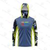 Mens Quick-Dry UV Protection Fishing Long Sleeve Rash Guard T-Shirt Summer Outdoor Sports Cycling Jersey