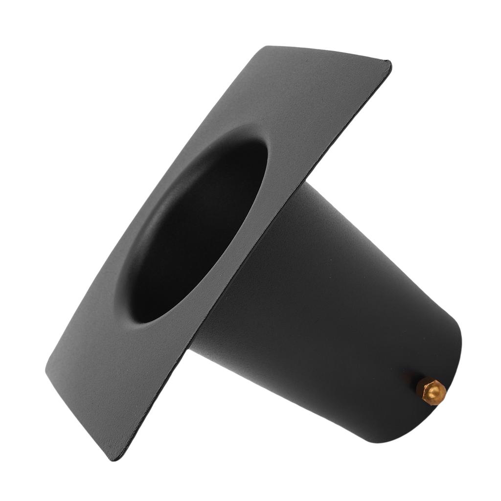 Rain Chain Gutter Adapter Installer Black Powder Coated Aluminum Downspout Installation Tool
