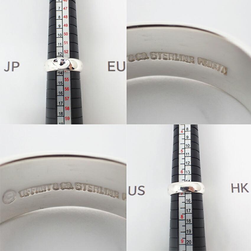 [Used] TIFFANY 925 Heart Ring / Size 13 / J44-8