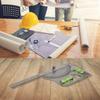 Angle Ruler Protractor Measuring Tools Woodworking Multi-Function Angle Gauge Stainless Steel Industrial Dividing Rule