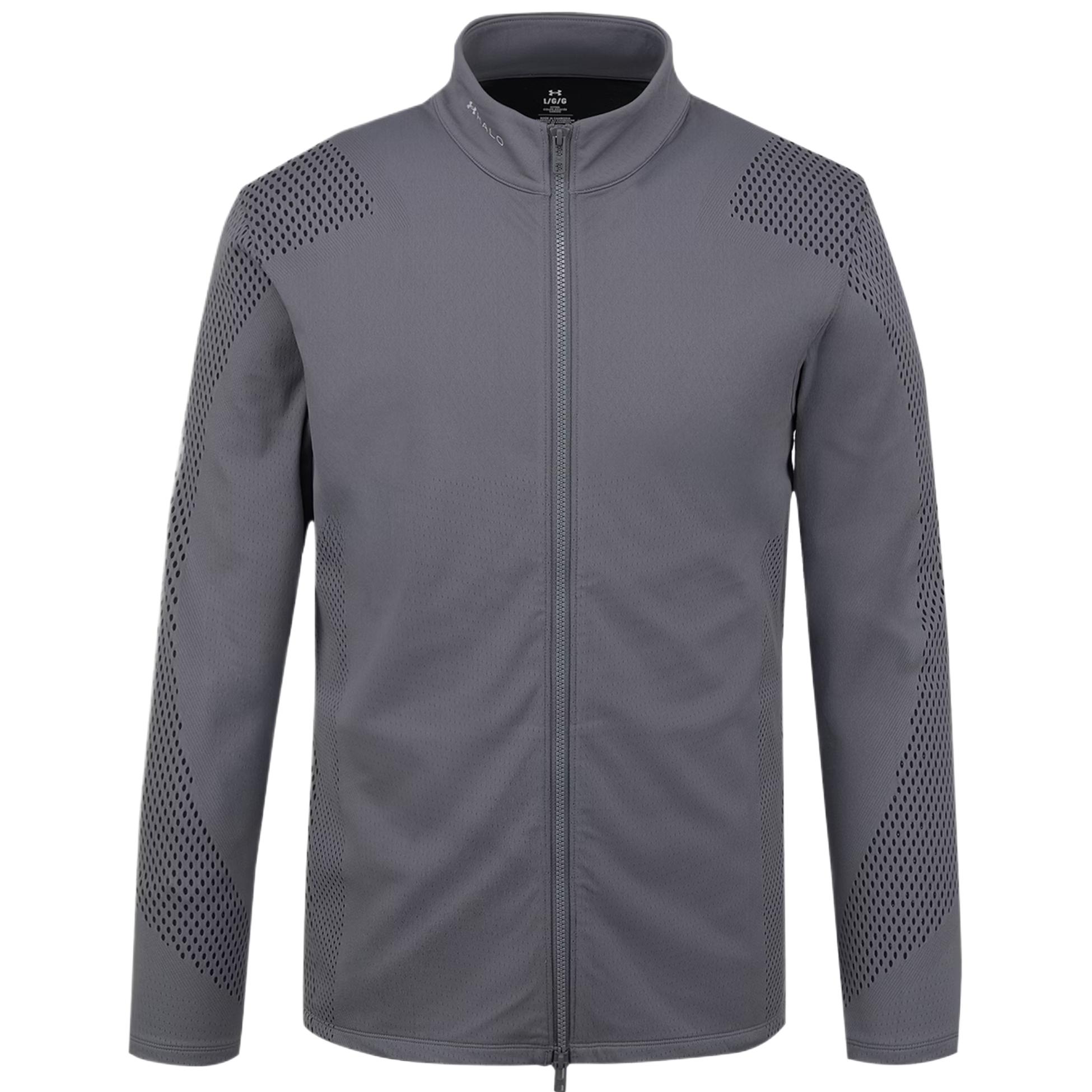 

Under Armour Halo Engineered Bodymap Stand Collar Jacket Men Castlerock 6007449-025 XL