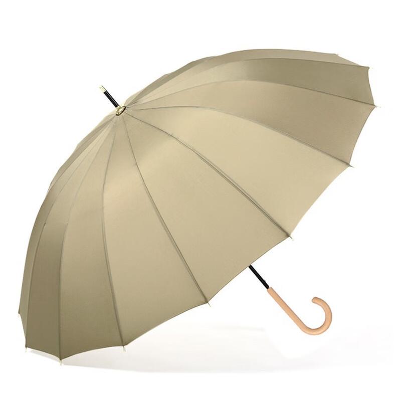 Elegant 16-Rib Straight Umbrella