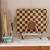 Sturdy Stable Cutting Board Holder Rustproof Anti-slip Kitchen Storage Rack Thickened Heavy-Duty Pot Lid Organizer Household