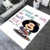 2025 Nieuw Mafalda Tapijt Vloerkleed voor Woonkamer Slaapkamer Huis Bank Decoratie, Kinderen Spelen Antislip Vloermat 79