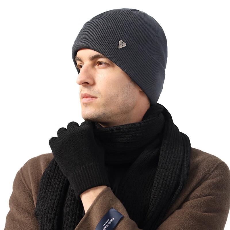 

Zhenyueqi Зимняя теплая вязаная шапка на флисовой подкладке Коллекция One Size