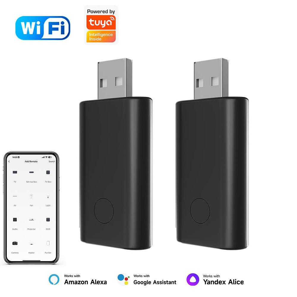 Tuya WiFi IR Remote Control USB Smart Universal Infrared Controller Works with Alexa Google Assistant for TV Air Conditioner