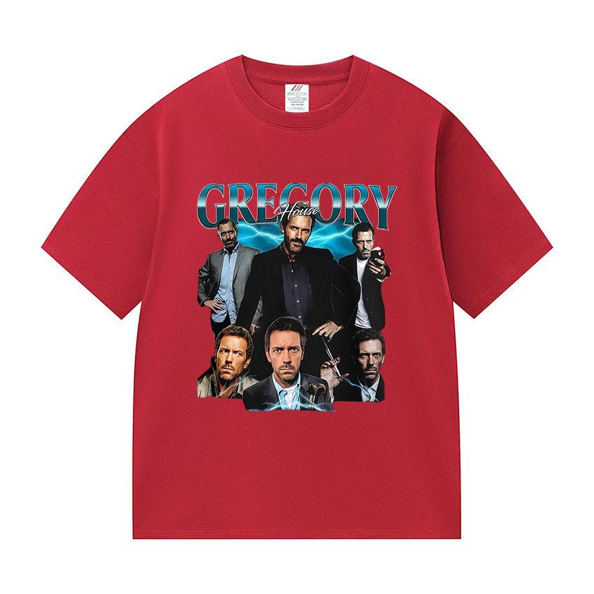 Dr Gregory House MD Funny Meme T Shirt Women Gothic Fashion Short Sleeve T-shirts Vintage High Quality Cotton T-shirt Streetwear