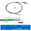 High-Speed M3M4M6 Fiber Optic Sensor with Diffuse Reflection, Through-Beam, Elbow, Straight Head, & Coaxial Probe