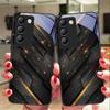 Meteor Golden Bead For Y72 33S 11 03 36 96 Lite 35 16 Iqoo 12 V40 SE 5G 29 40 21 30 X80 Pro Vivo Tempered Glass Phone Case Black