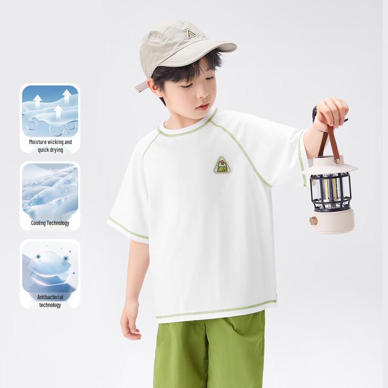 Zuo Xi 2025 New Boys' Quick-Dry Sports T-Shirt
