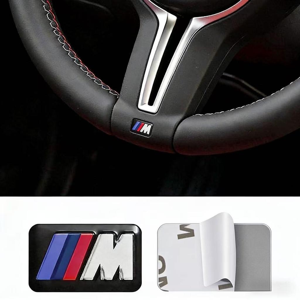 Suitable for BMW M standard interior stickers 1 2 3 4 5 car stickers wheel decorative stickers steering wheel accessory part fxdf89