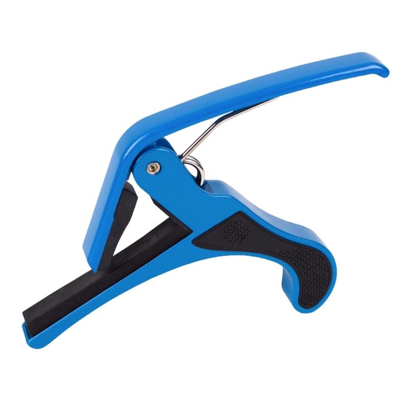 Portable 6-String Guitar Tunings Clamp Light Weight Quickly Release Capo for Guitars, Ukulele, Bass, Mandolin, Banjo