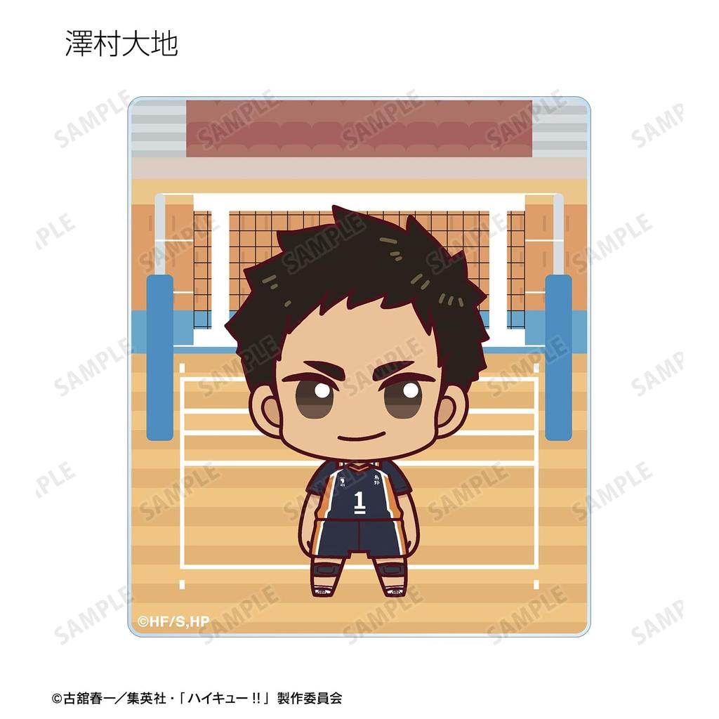 [Official] Haikyu!! Trading Chokonto! Acrylic Card ver.A (Unit/Box) [Complete Box/9 Packs] Colleize Official Merchandise Official License