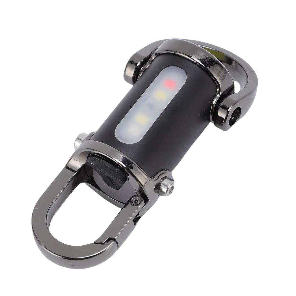 Mini Keychain Flashlight 1200LM Super Bright Rainproof Rechargeable Small Pocket LED Torch for Camping Outdoor Home Emergency