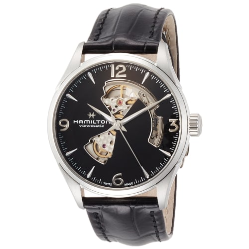 Hamilton Jazzmaster Open Heart Gent Men's Automatic Watch H32705731 (Officially Imported) with Official Warranty