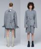 Meuameu Wool Strap Origami Signature Shirt