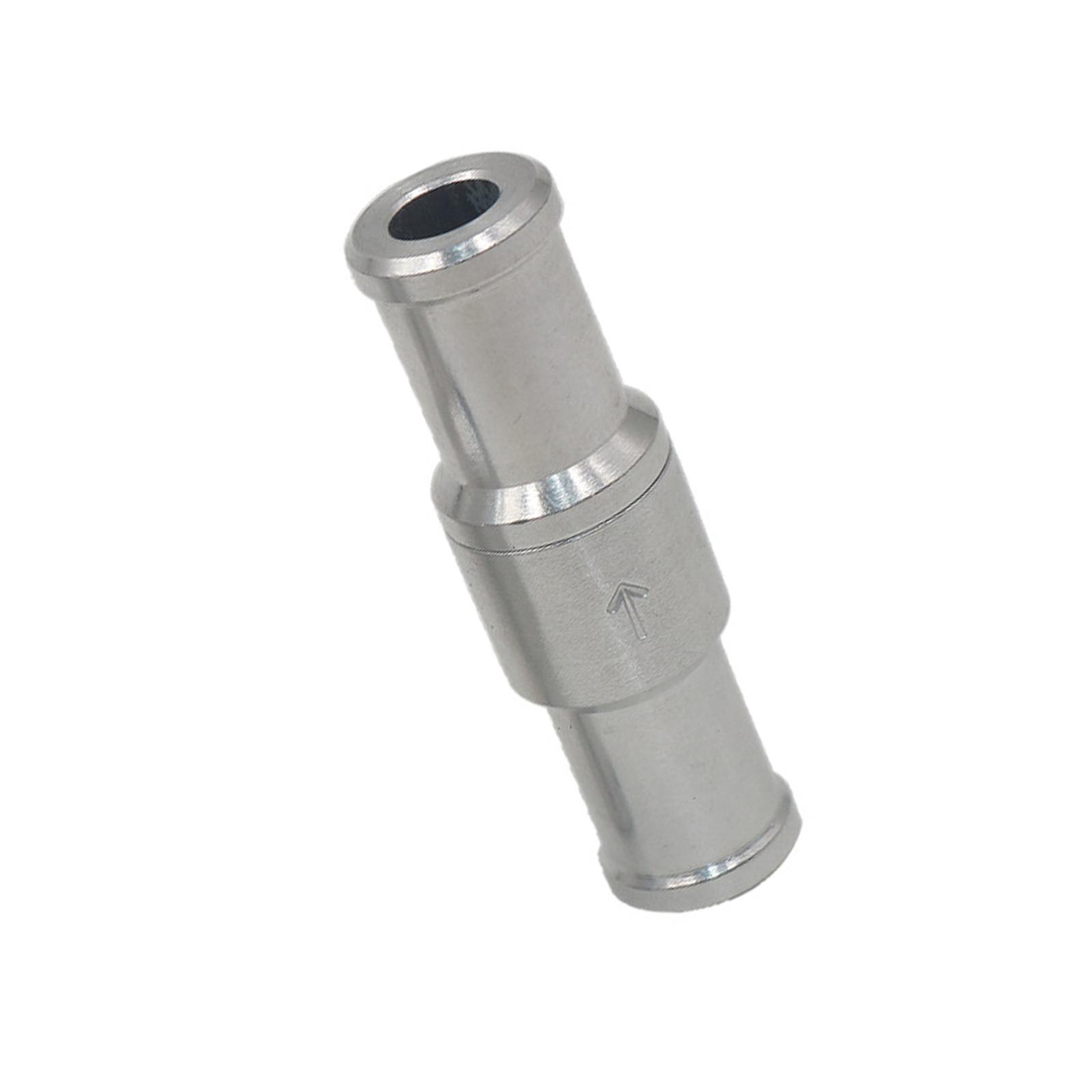 

1 Stuk Terugslagklep 6-12 мм Chroom Eenrichtings Terugslagklep Aium Brandstof Watergas Voor Caravans/Rv Landbouw Hardware