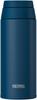 Thermos Water Bottle Vacuum Insulated Mobile Mug with Carry Loop 500ml Indigo Blue IBL JOO-500