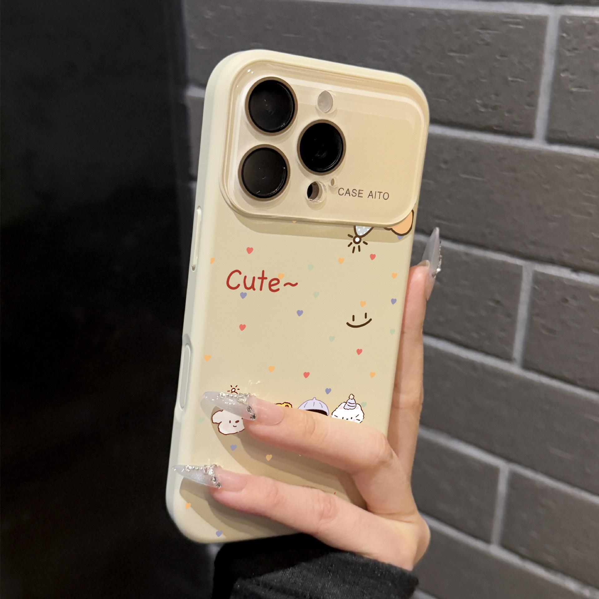 

Compatible with Apple iPhone 17 Pro Max, 16 Pro, 15 Pro, 14 Pro, 14, and 13 - Drop-Proof and Creative Case iPhone 14 Pro