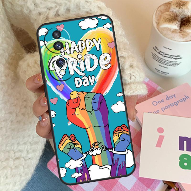 

LGBTQ Lesbian Gay Pride Rainbow For Honor Magic 8 Pro 6 5 7 Lite Case For Honor 50 70 90 200 400 X8b X9a X9b X9c X9d Win RT Honor Magic8 Lite