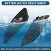 A58X-Front Fog Lamp Frame Caps 1 Pair For Benz R Class 2005-2010- 2518851723, 2518851823 Car Foglight Vent Grill Cover