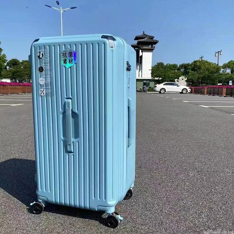 Large Capacity Pull Bar Box 24&26&28 Inch Universal Wheel Suitcase Rectangular Men and Women with Brake Code Zip Travel Case