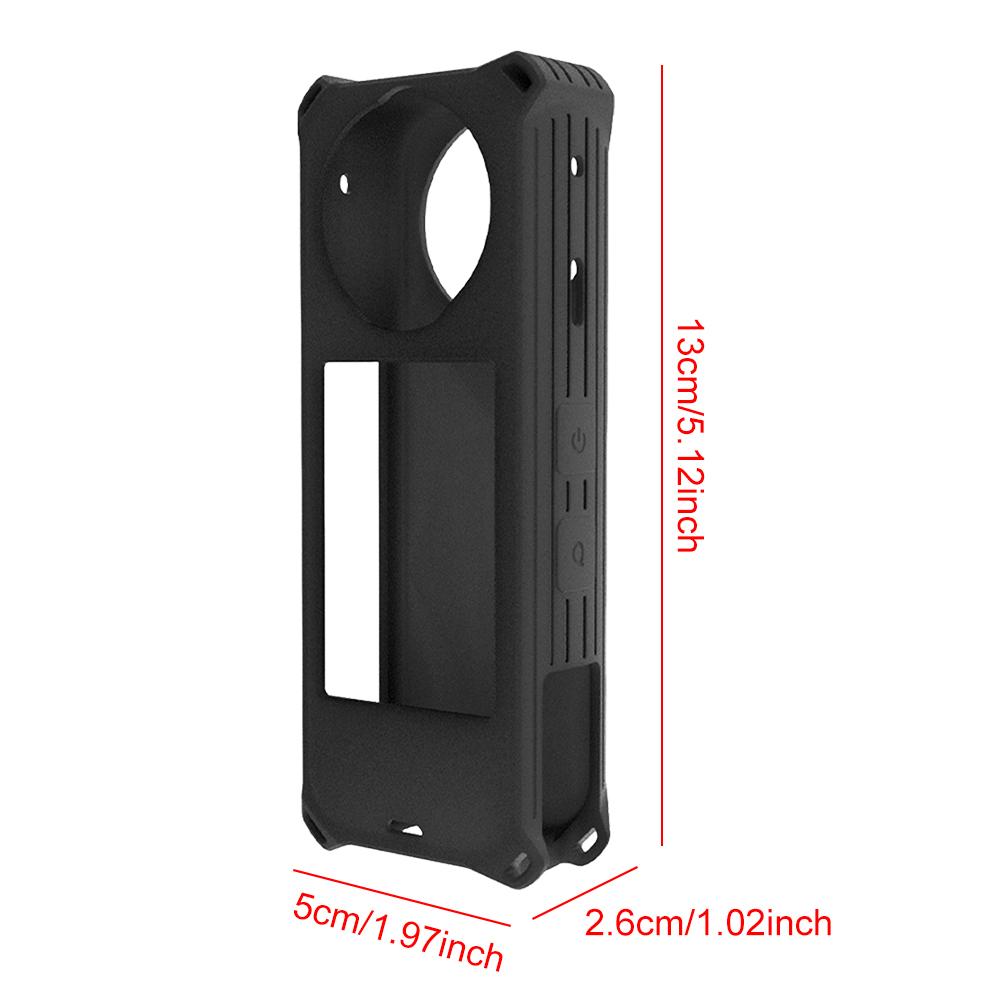 Silicone Protective Case Camera All-round Protection Cover Dustproof Silicone Protective Cover for Insta360 X5 Sports Camera