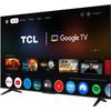 TCL 55P6K - TV LED 55" (139 cm) - 4K UHD 3840x2160 - HDR10+ - Google TV - 3xHDMI 2.1 - WiFi