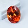 A+ Quality 19.20 Ct Natural Orange Sapphire Oval Cut Gems Gift For Her