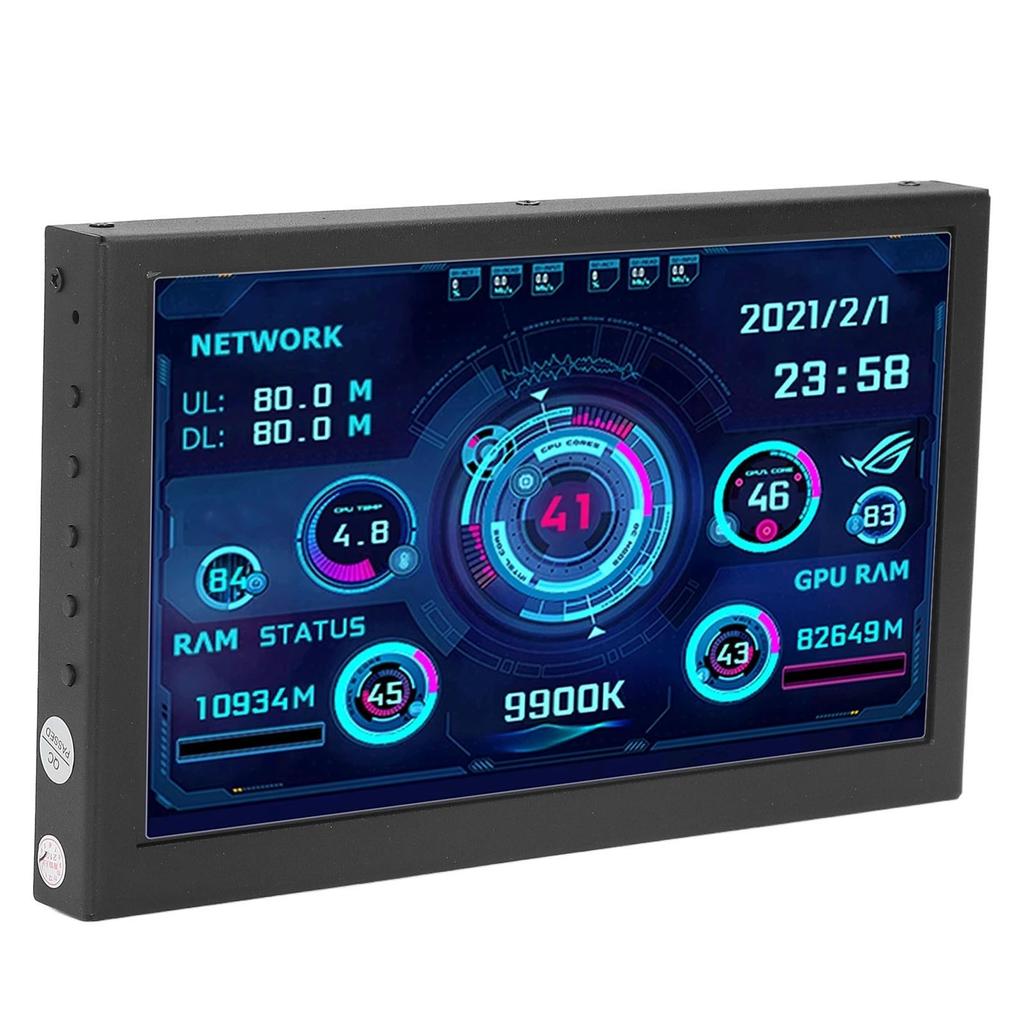 Computer Monitor Secondary Display Screen 7in High Definition Accessory for Home