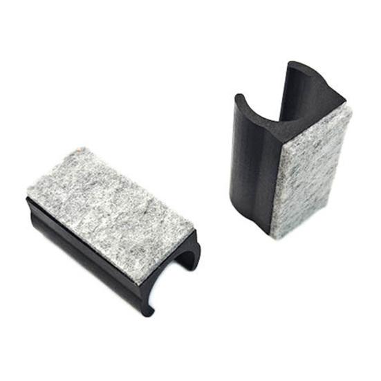 24 ks Plastové chrániče podlahy na nohy židlí ve tvaru U Krytky na nohy nábytku Snadná instalace Protiskluzové podložky na židle