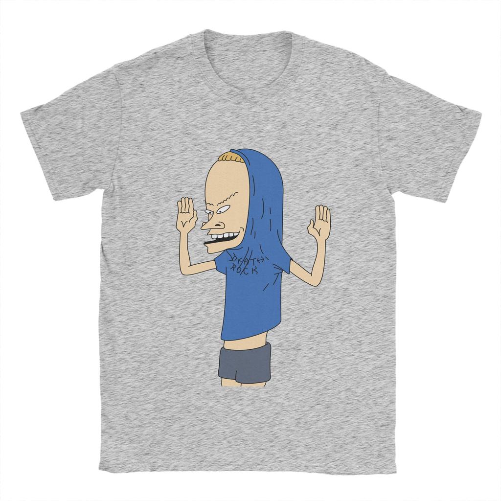 MTV Beavis And Butthead 4 TShirt for Men Women  Awesome Pure Cotton Tee Shirt O Neck Short Sleeve T Shirts Summer Clothing