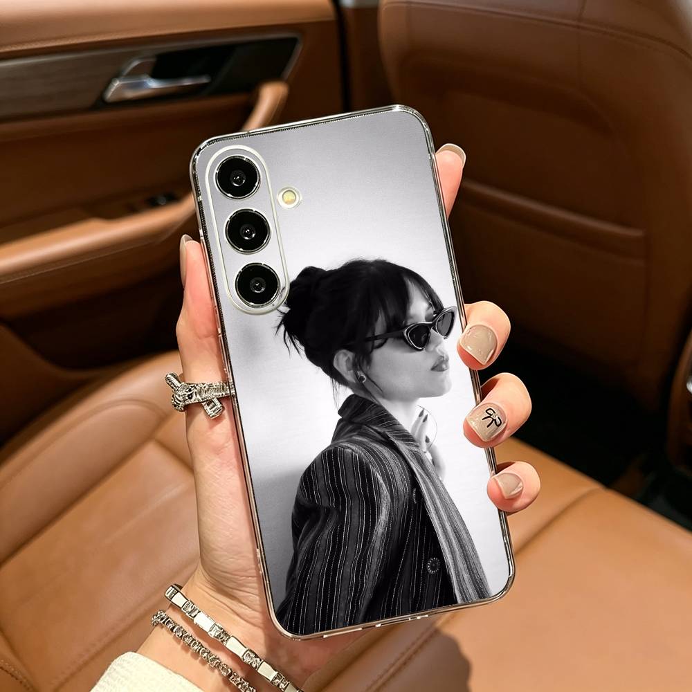 Actress J-Jenna-O- Ortega Phone Case For Samsung Galaxy A71,A70,A52,A51,A40,A30 Transparent Cover