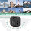 Universal Travel Adapter Plug, 220v To 5v Fast Charging Power Plug, Socket Converter for Europe US UK Asia, Portable Charger