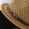 Summer Sun Hat Grass Hat Women's Beach Beach Sun Protection Woven Hat UV Protection