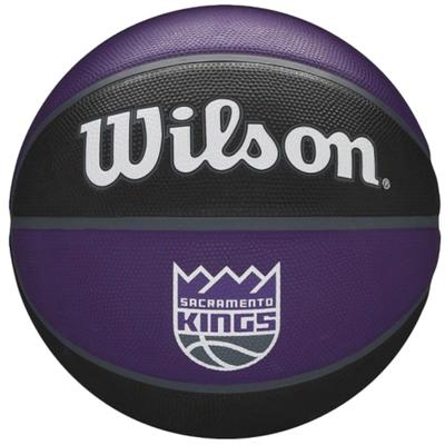 Wilson Мяч баскетбольный команды НБА Сакраменто Кингз, Унисекс черный