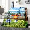 Grizzy & Lemmings Decke Warme Dekoration Perfekt für Wohnzimmer Bettwäsche Bett für Alle Anlässe Warme Dekoration