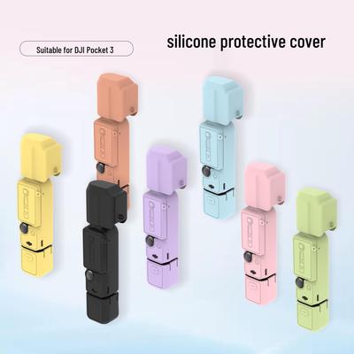 DJI Osmo Pocket 3 Silicone Protective Case for Gimbal and Camera Lens