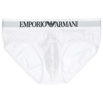Calzoncillos con banda de logotipo icónico, calzoncillos a la cadera, talla UE, ropa interior, regalo 54047296 blanco para hombre 90.