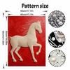 5D DIY Pearl Diamond Painting Kit Majestic Horse Full Drill Embroidery Mosaic Art Home Wall Decor Gift