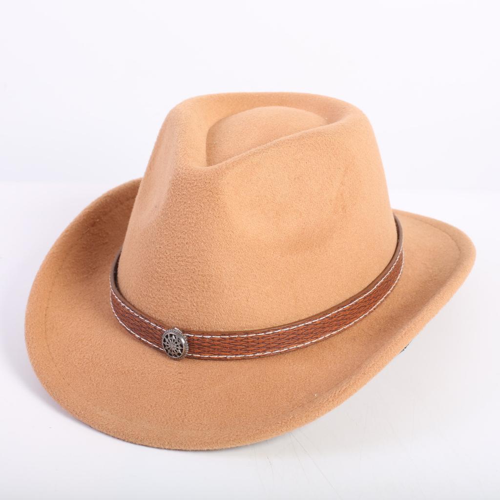 Popular children's fashion cute western cowboy hat, small rancher outdoor children's jazz hat