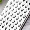 Stainless Steel Cheese with Food Saver Container Grater Oval Shape Multi Function Vegetable Slicer Kitchen Gadget For Cooking