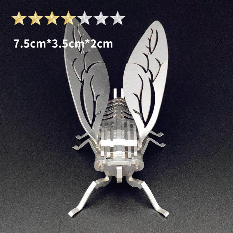 3D Metal Scorpion Jigsaw Puzzle - Mechanical Assembly Toy for Kids