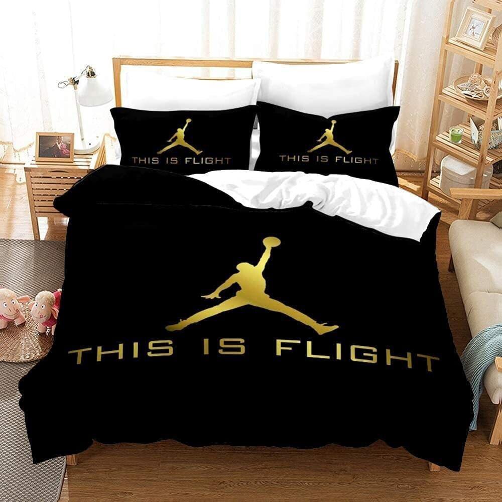 Cute Printed Quilt Cover Pillowcase Three-Piece Set Can Be Made Into Four-Piece 3D Digital Printing