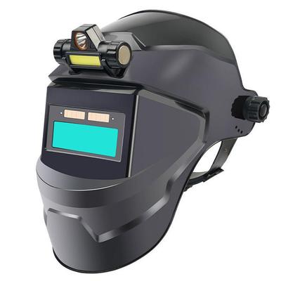 Automatic Dimming Welding Facemask Large View True Color Auto Darkening Welding Facemask 130 Celsius  High