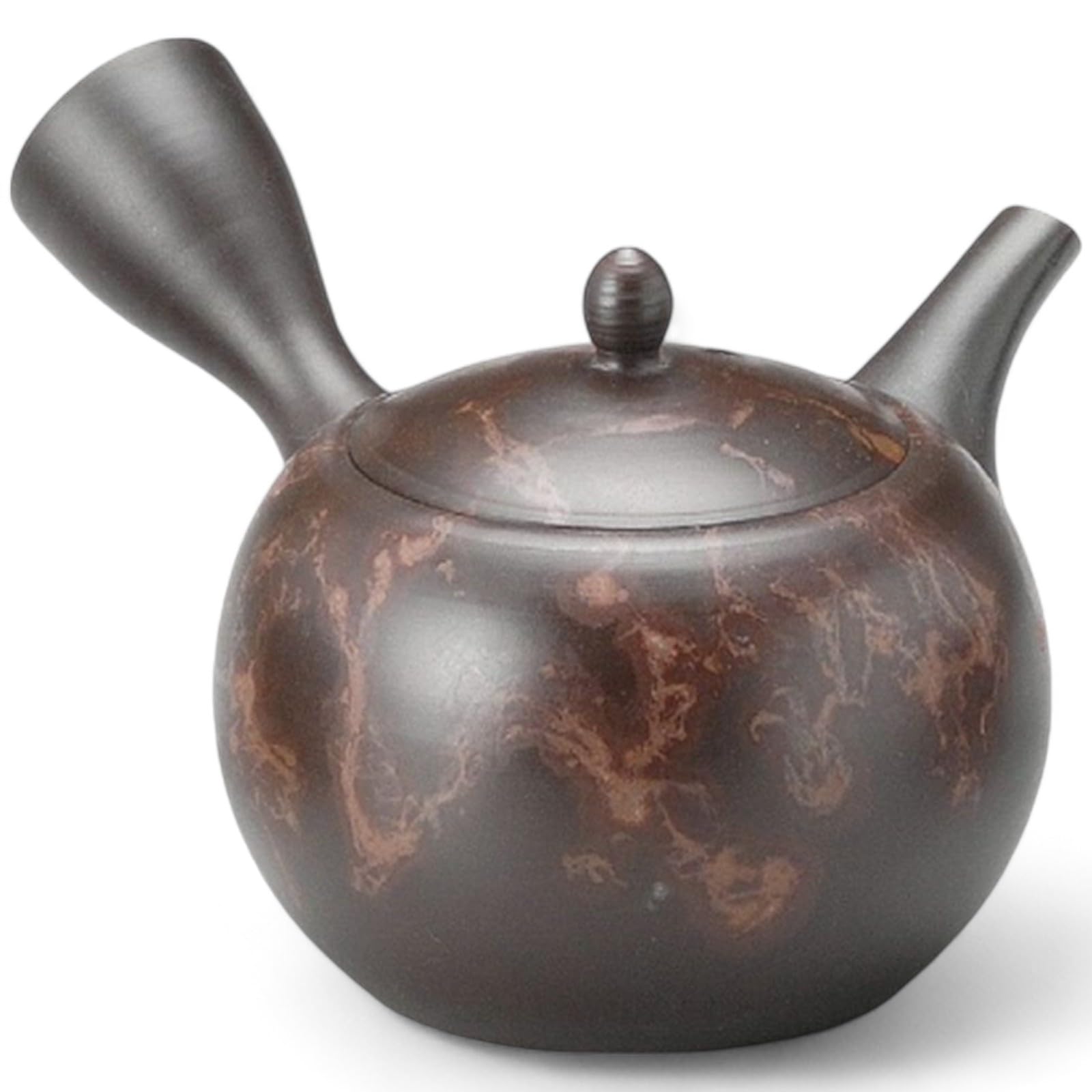 

Ностальгический чайник из керамики Токонаме с ситечком, сделанный в Японии J-kitchens эпохи Сёва, 380 мл,